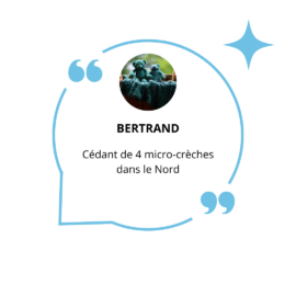 retour d'expérience client cession crèche